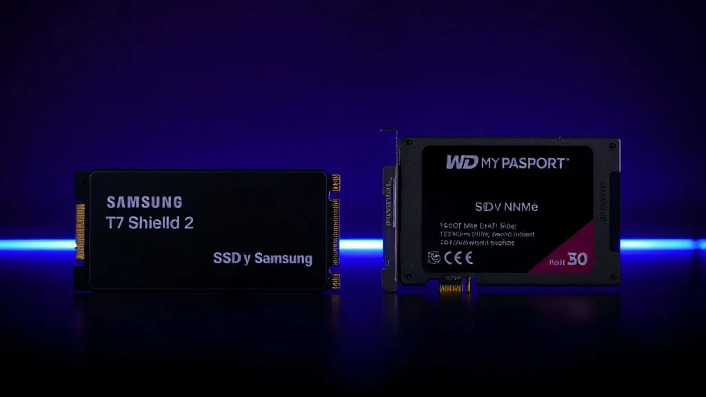Samsung T7 Shield vs WD My Passport SSD : quel SSD 2 To choisir ?