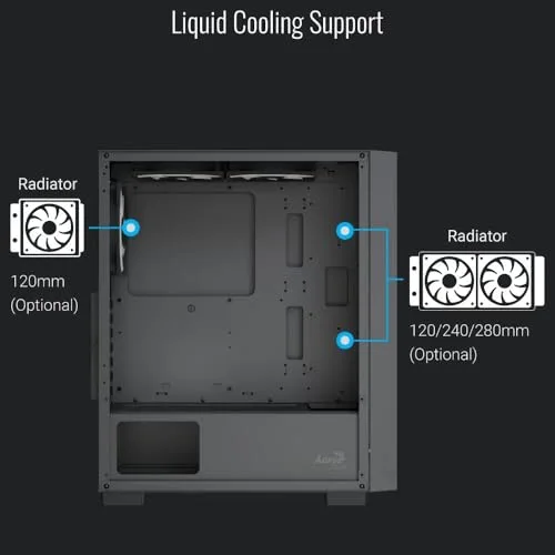 AeroCool B509A ATX RGB - vue 5