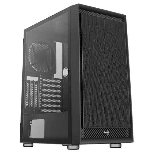 AeroCool Graphite ARGB Verre Trempé Noir