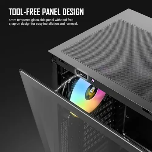 Antec P30 ARGB mATX RGB - vue 8