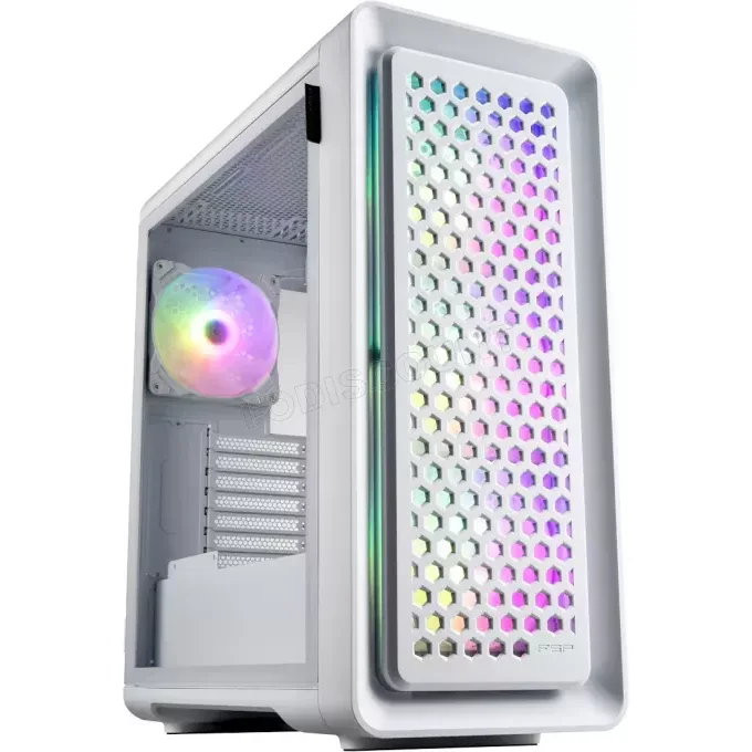 FSP CUT593P Blanc boîtier ATX RGB