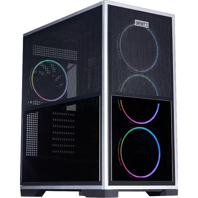 1stPlayer IF8 ARGB E-ATX Black