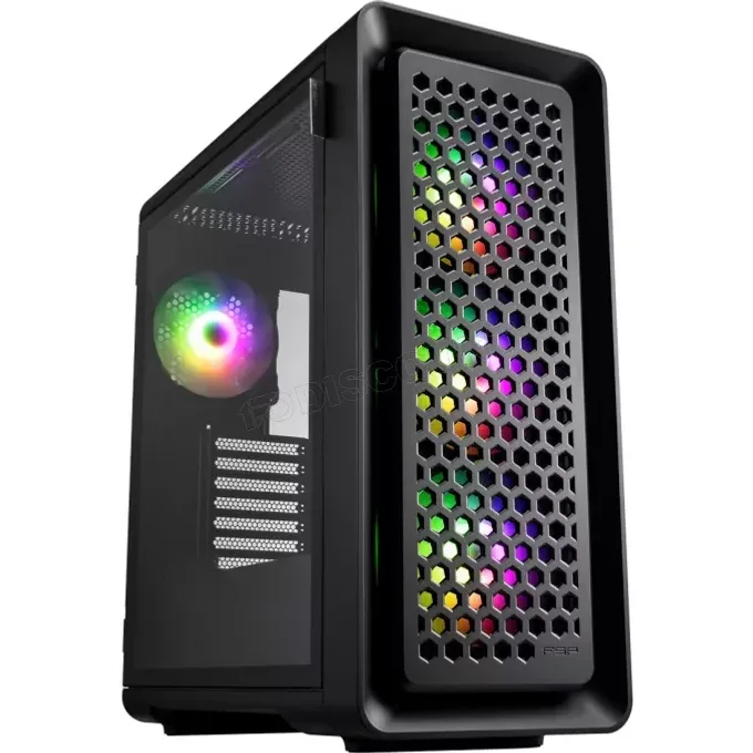 FSP CUT593A Ultra Tower E-ATX RGB verre trempé