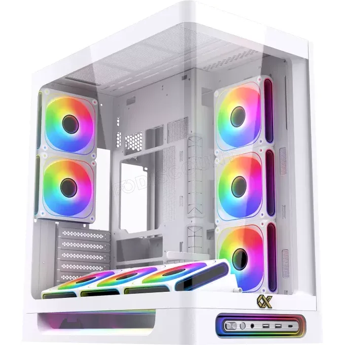 Xigmatek Heaven Air RGB Blanc