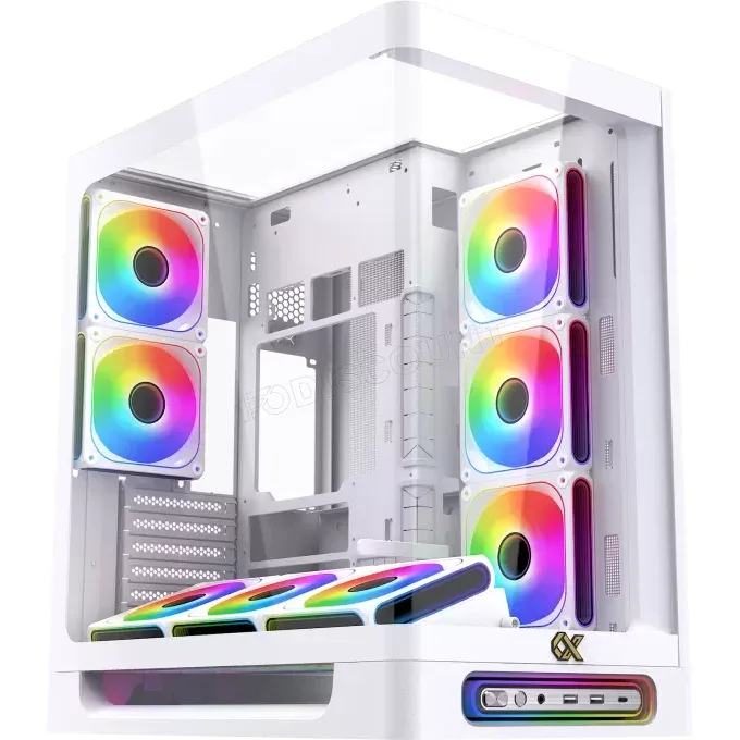Xigmatek Heaven Arctic RGB Blanc