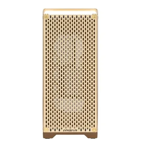 Boîtier grand tour - IN WIN - DUBILI WARM GOLD DIY - Or - USB 3.2 Gen 2x2 Type-C - ATX E-ATX MATX MITX - vue 2
