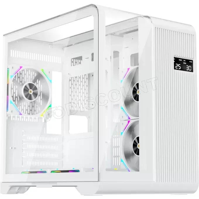 1stPlayer RT5 RGB Blanc panneaux vitrés