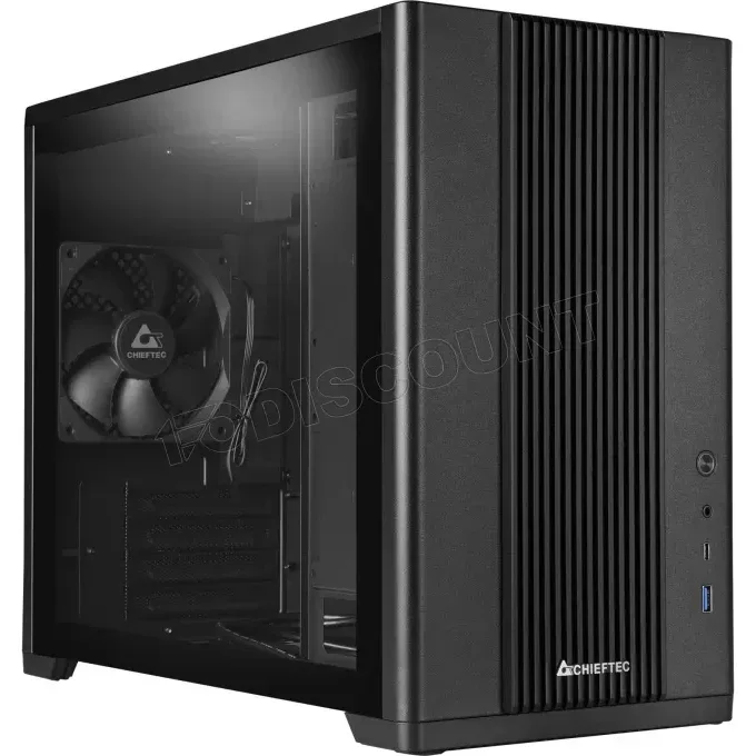 Chieftec BX-10B-OP boîtier micro-ATX vitré