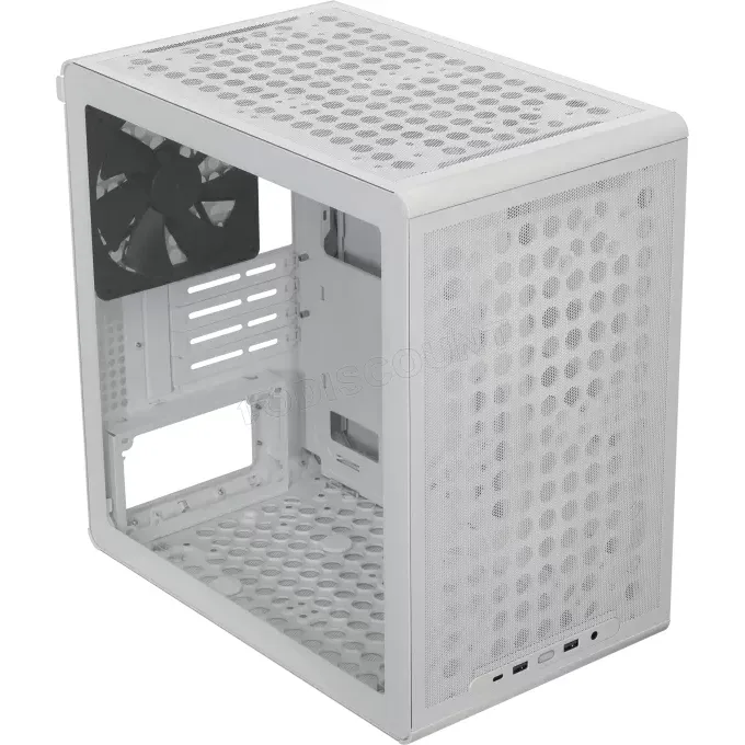 Cooler Master Q300L V3 Blanc panneau vitré