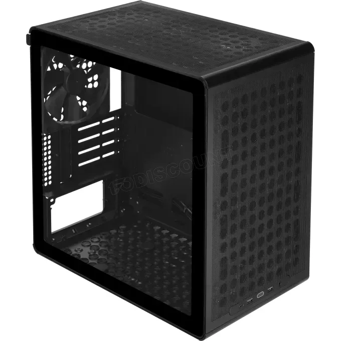 Cooler Master Q300L V3 Boîtier Micro-ATX verre trempé noir