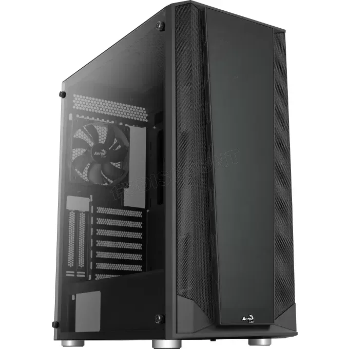 AeroCool Prism v1 Boîtier moyen tour ATX vitré noir
