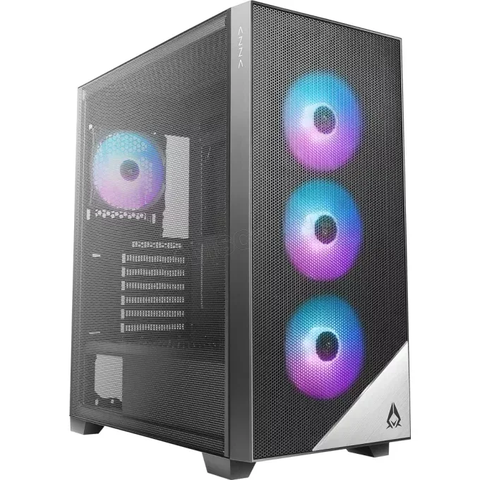 AZZA Aero 480 RGB boîtier ATX moyen tour noir