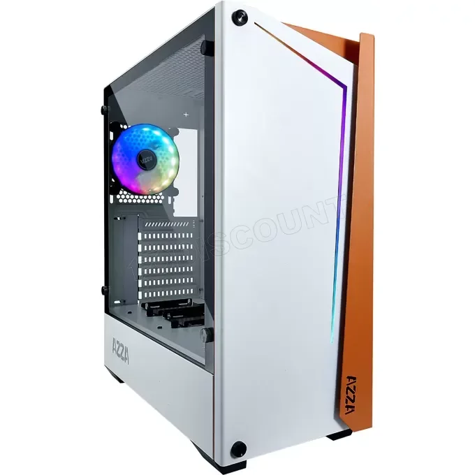 Azza Apollo 430 White RGB panneau vitré