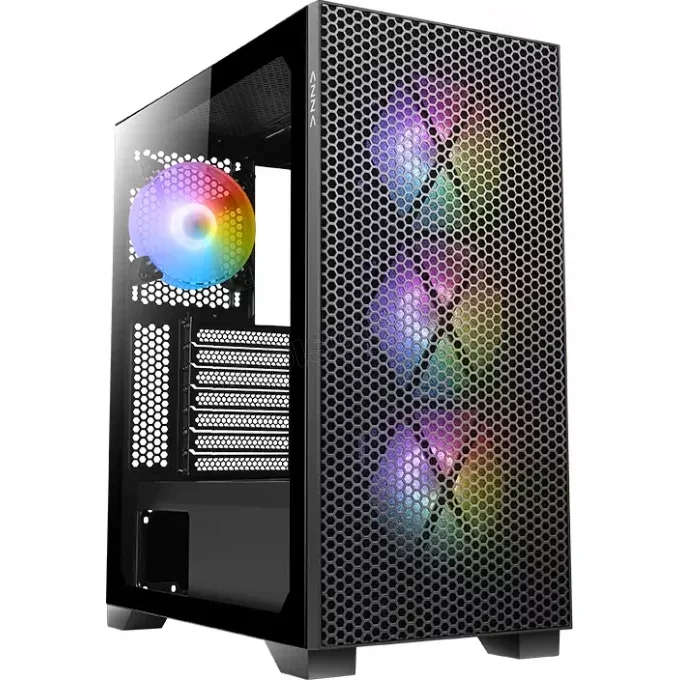 AZZA Hive M RGB panneau vitré noir