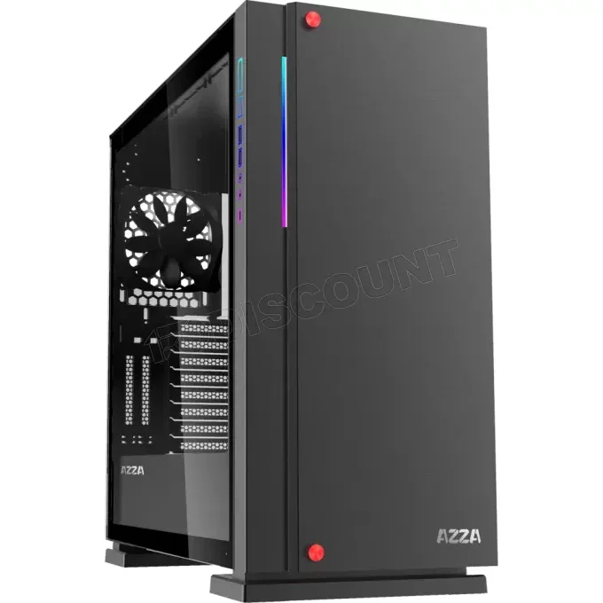 AZZA Zircon 7000 RGB boîtier vitré ATX