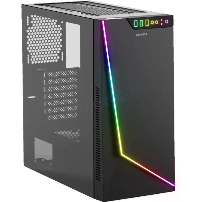 Gamdias Argus M1 RGB boîtier moyen tour ATX