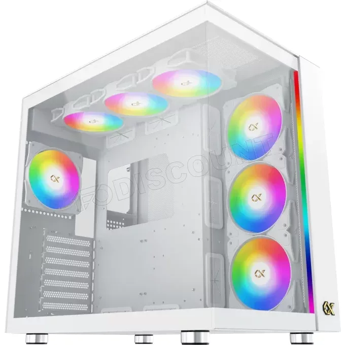 Xigmatek Aqua Ultra Air RGB Blanc