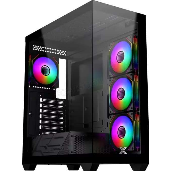 Xigmatek Blast RGB Boîtier Moyen Tour E-ATX noir