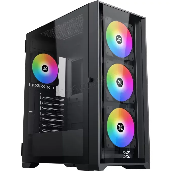 Xigmatek Quantum RGB boîtier E-ATX vitré noir