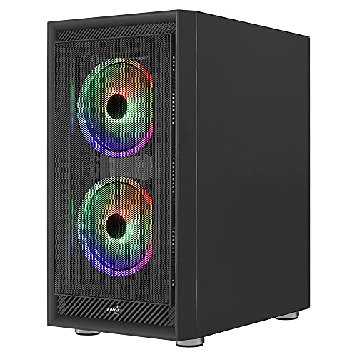 Boîtier PC - AEROCOOL - Graphite G V3 - Boitier sans alimentation - Moyen tour - Format ATX - Noir ( ACCM-PB24133.11 ) - vue 4