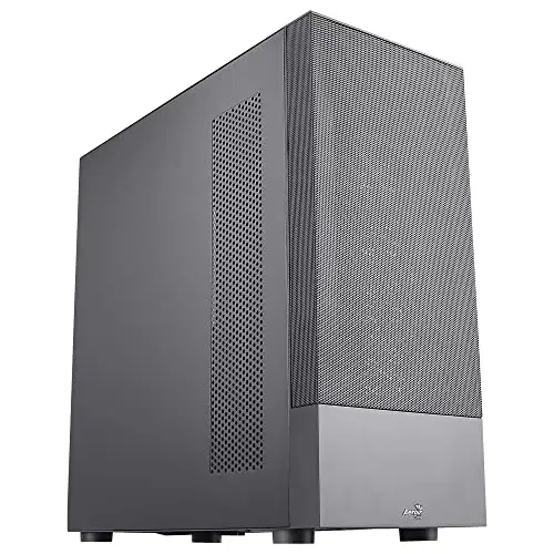 AeroCool Cipher-S-BK-v1 Boîtier ATX Montage Vertical GPU 12 Baies 3.5"