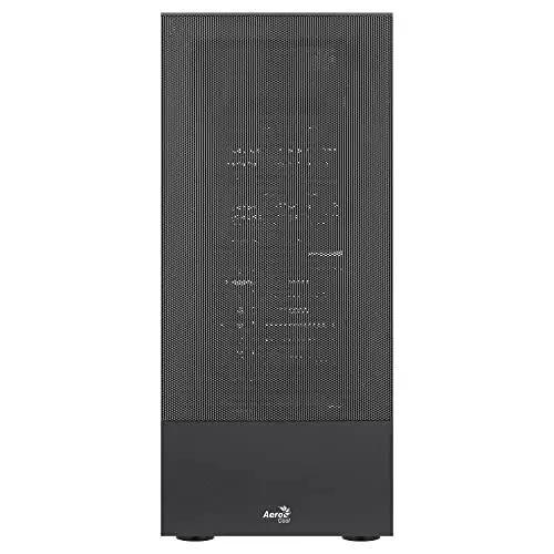 Boîtier PC ATX - Aerocool - CIPHERBKV1 - Montage Vertical GPU - 12 Baies 35 - Design en Maille - vue 2