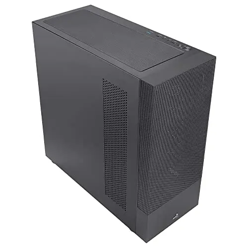 Boîtier PC ATX - Aerocool - CIPHERBKV1 - Montage Vertical GPU - 12 Baies 35 - Design en Maille - vue 5