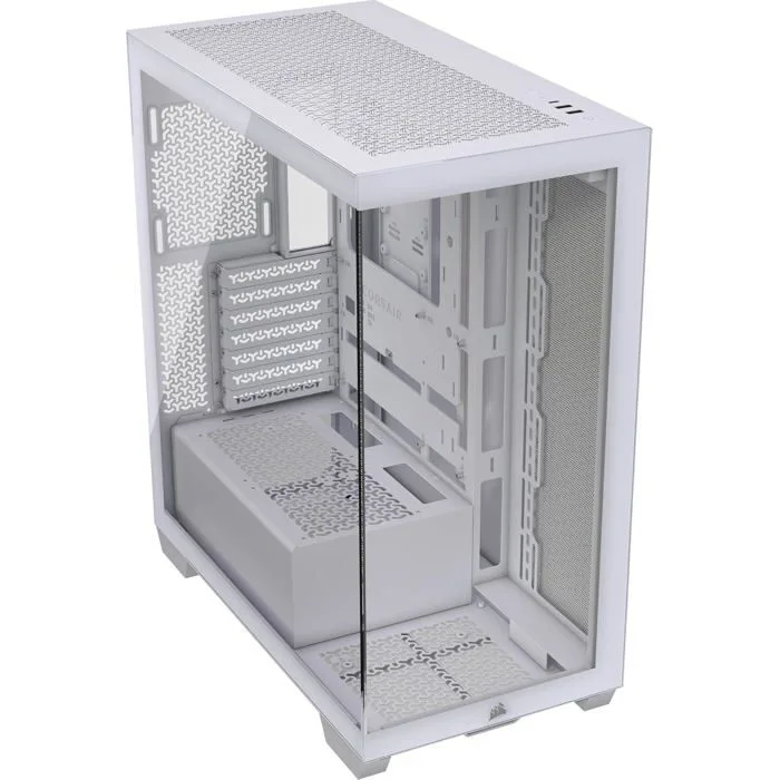Corsair 3500X ARGB Blanc Verre Panoramique Connexion Inversée