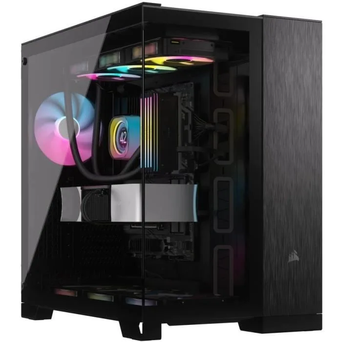 Corsair 6500X Mid-Tower ATX Double Chambre Noir