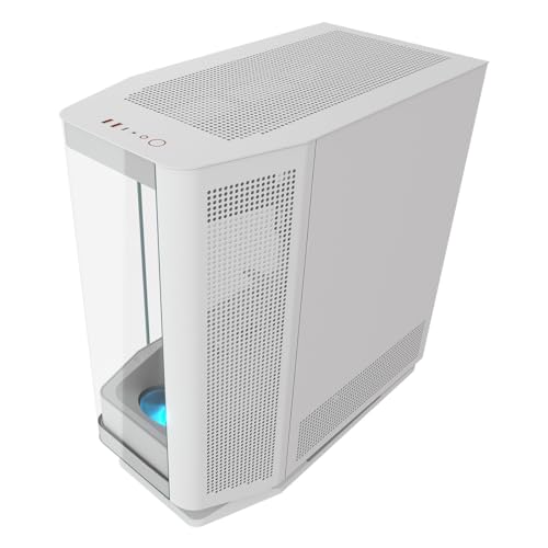 Boîtier PC - Cougar - FV270 - Verre trempé incurvé - Blanc - Installation sans outil - vue 3