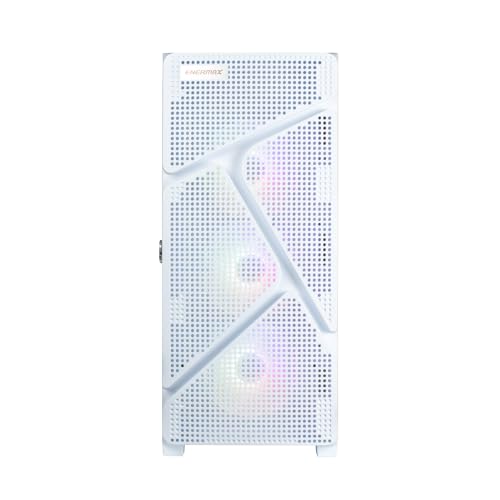 Boîtier PC Gamer - Enermax - ECA-MS31-WW-ARGB - Blanc - 4 ventilateurs ARGB PWM - Support VGA inclus - vue 3