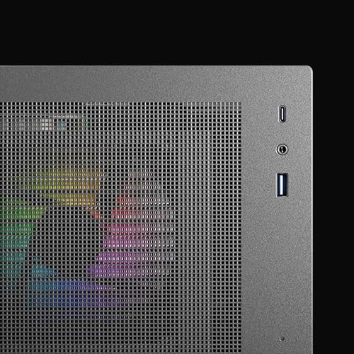 Boîtier PC LC-Power - Gaming 717B - Refroidissement optimisé - Connectique moderne - Noir - vue 3