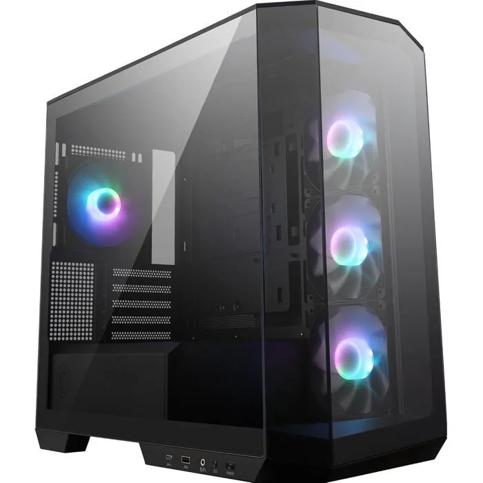 MSI MAG PANO M100R PZ Blanc 4x ARGB 120mm Micro-ATX