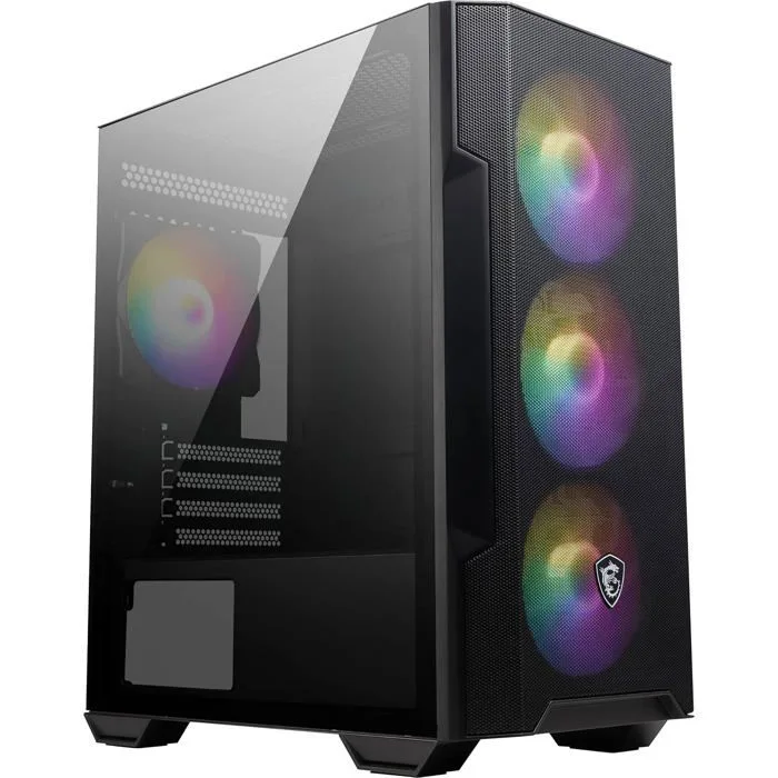 MSI MAG FORGE M100R Noir Micro-ATX Mini-ITX 4x ARGB 120mm
