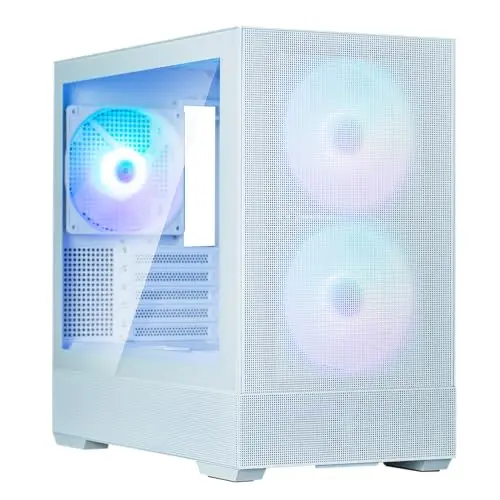 Zalman P30 Air Blanc Micro-ATX/Mini-ITX 3x140mm ARGB