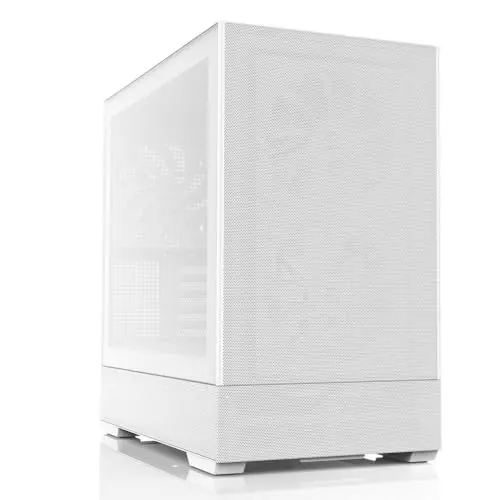 Boîtier PC Mini Tour sans alim - ZALMAN P30 AIR (Blanc) - Micro ATX/Mini-ITX - 3x140mm A-RGB - Mesh - USB-C/3.0/HD Audio - vue 5