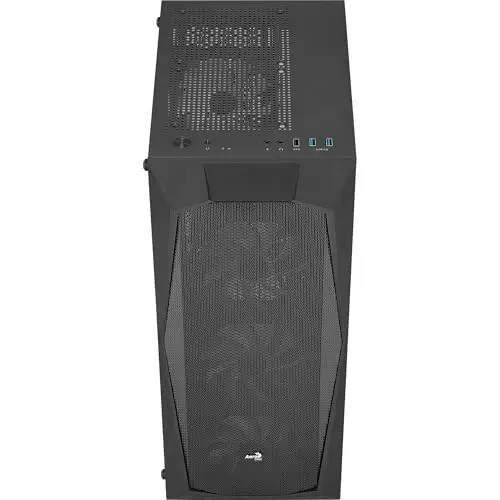 Boîtier PC Moyen Tour ATX - Aerocool - Falcon-A RGB - Panneau vitré - Couleur noire - Taille unique - vue 7