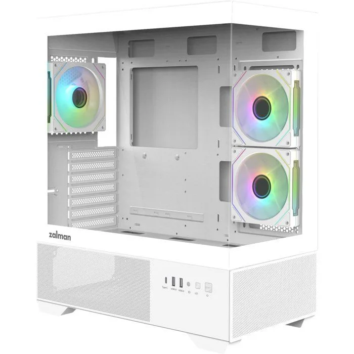Zalman Chronix V2 Blanc ATX Mid-Tower 3x120mm ARGB