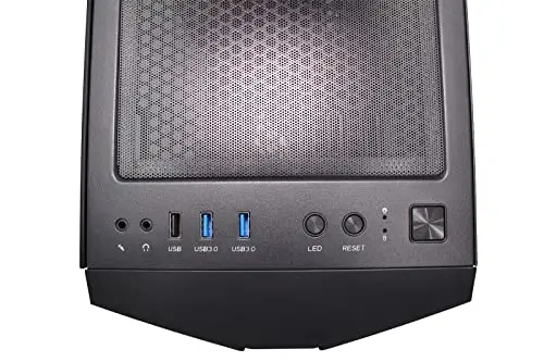 Boîtier PC - Xilence - Xilent Blade - Noir - Verre trempé - Éclairage RGB - vue 6