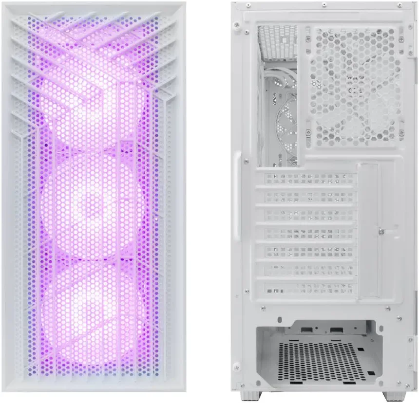 Coolbox GA300 Grid Line ARGB White - vue 4