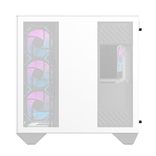 darkFlash DY470 White ATX RGB - vue 8