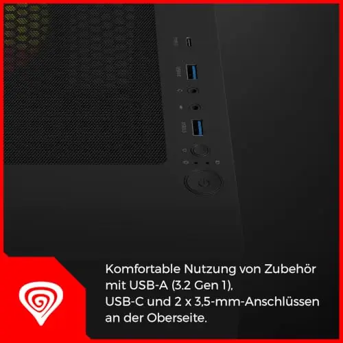 GENESIS Diaxid 605 mATX RGB - vue 7