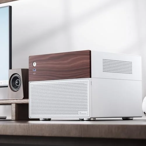 Jonsbo N4 mATX White - vue 2