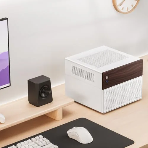 Jonsbo N4 mATX White - vue 3