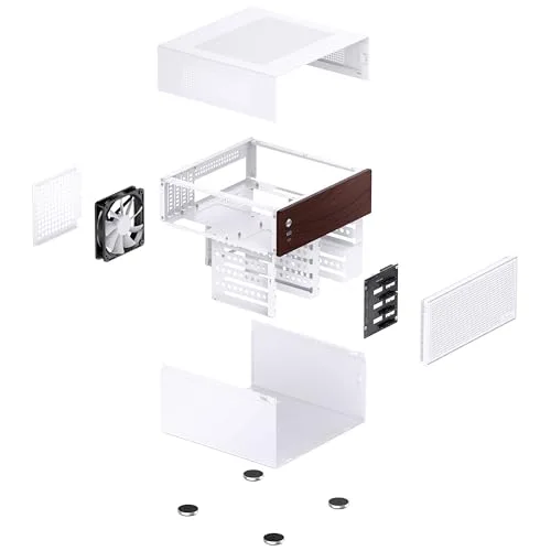 Jonsbo N4 mATX White - vue 8