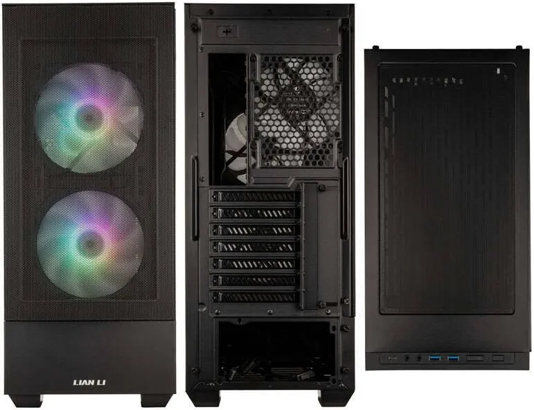 Lian Li LanCool 205 Mesh mATX - vue 4