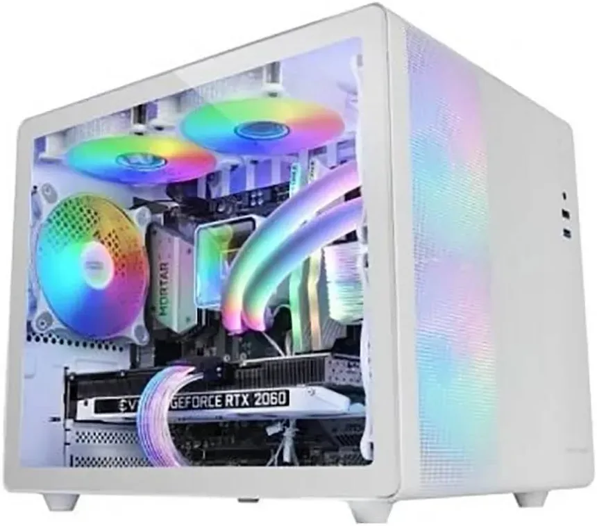 Mars Gaming MC-400 FRGB mATX RGB - vue 2