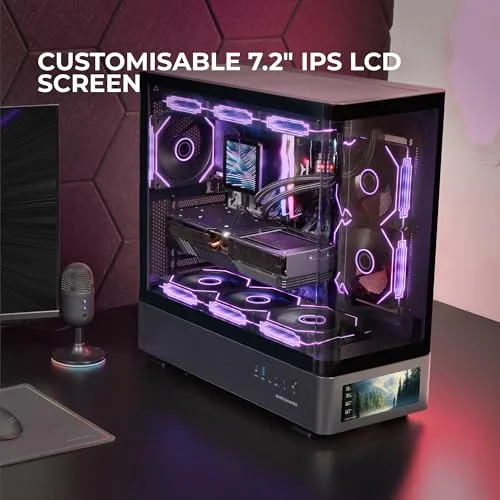 Mars Gaming MC-LCDPRO ATX - vue 2