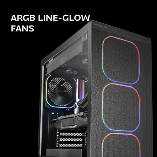 Mars Gaming Mc-Nebula ATX RGB - vue 2