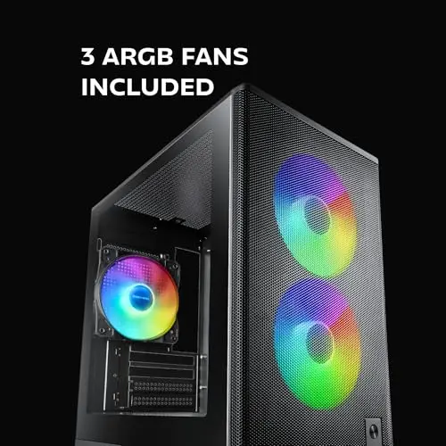 Mars Gaming McOnyx mATX RGB - vue 3